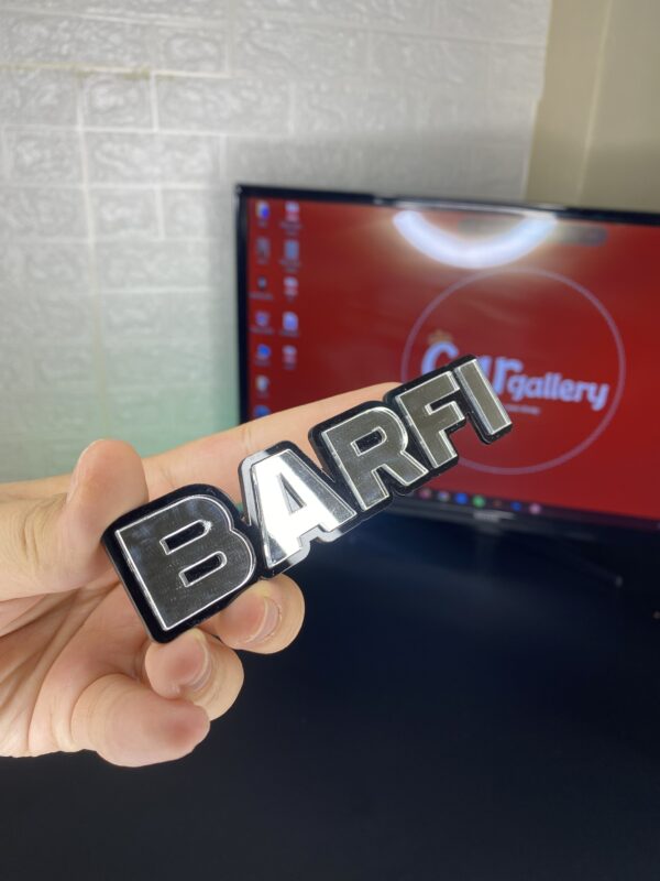 آرم بدنه طرح برفی «BARFI» - Image 3