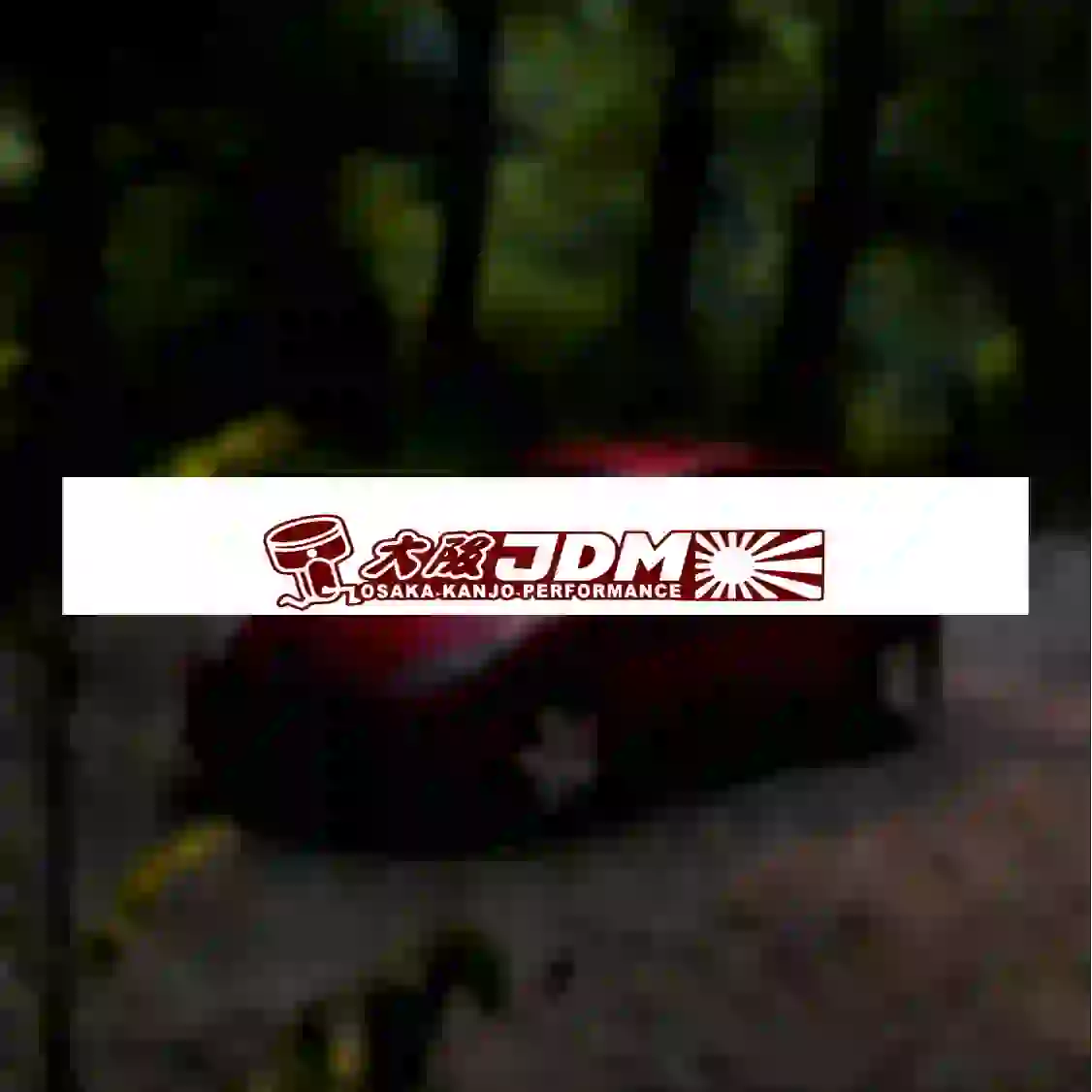 10 ویندشیلد طرح «JDM PERFORMANCE» - Image 1