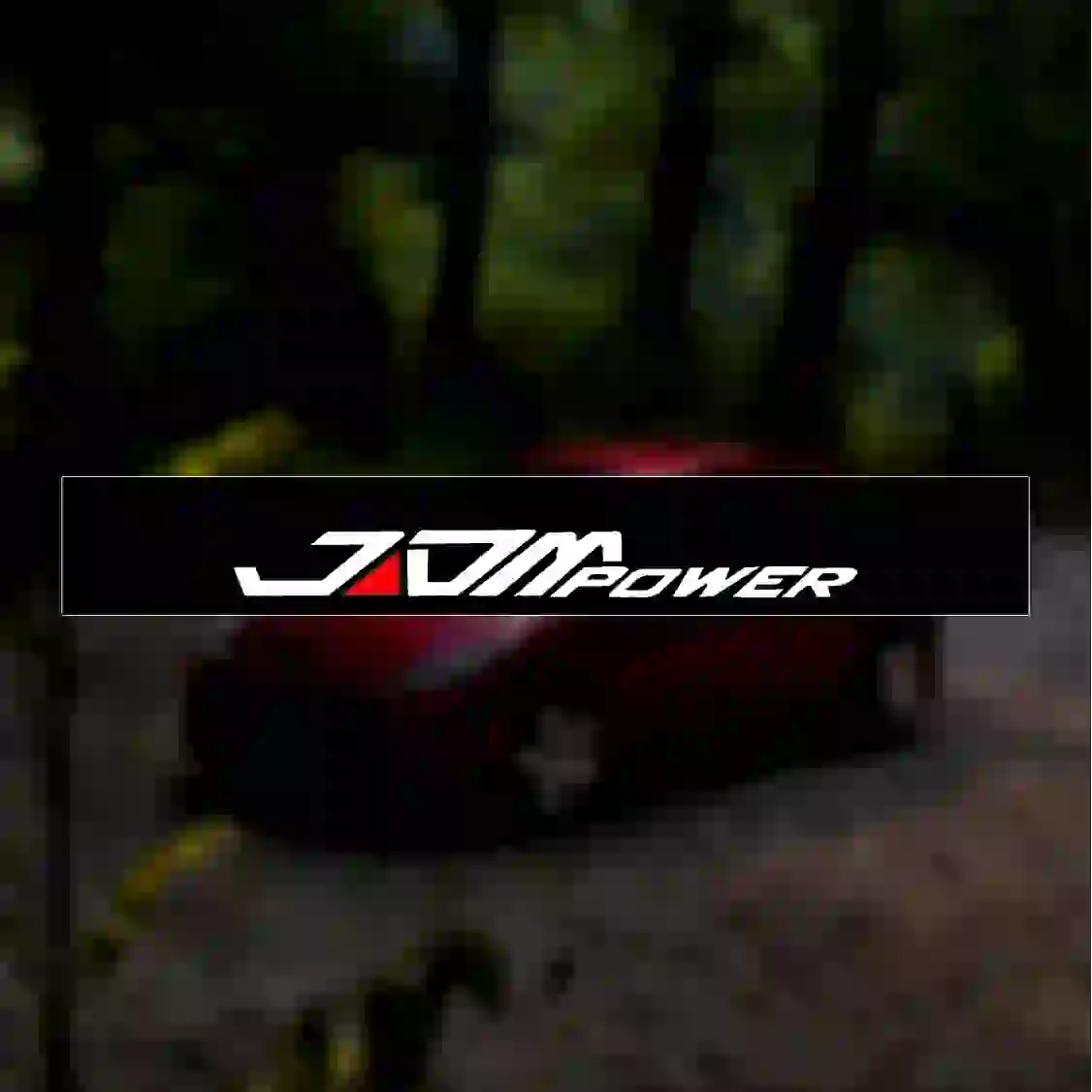 ویندشیلد طرح «JDM POWER» - Image 1