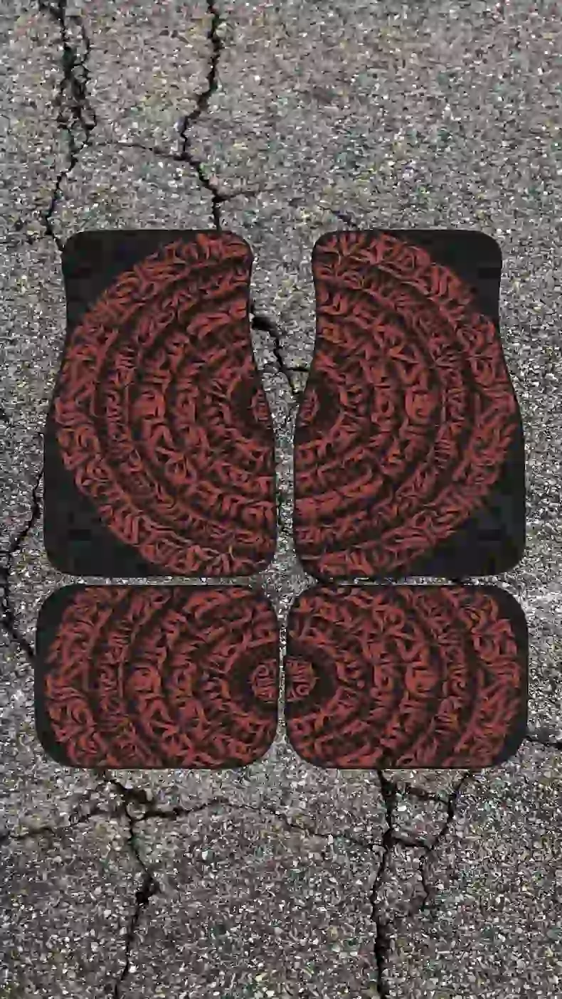 23 کفپوش طرح کالیگرافی - Image 1