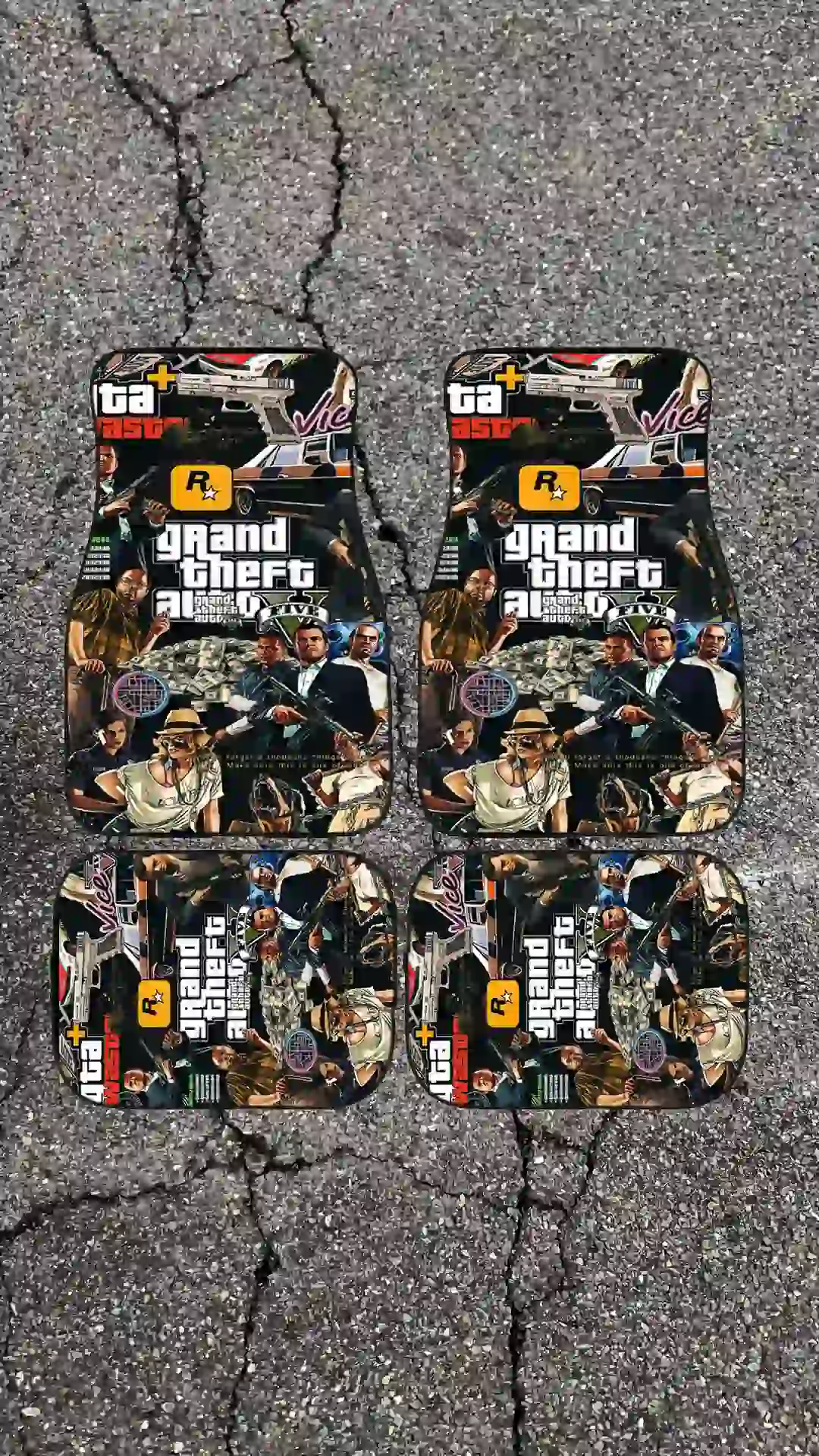 کفپوش طرح GTA - Image 1