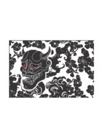 استیکر شیشه بغل طرح Dragon
