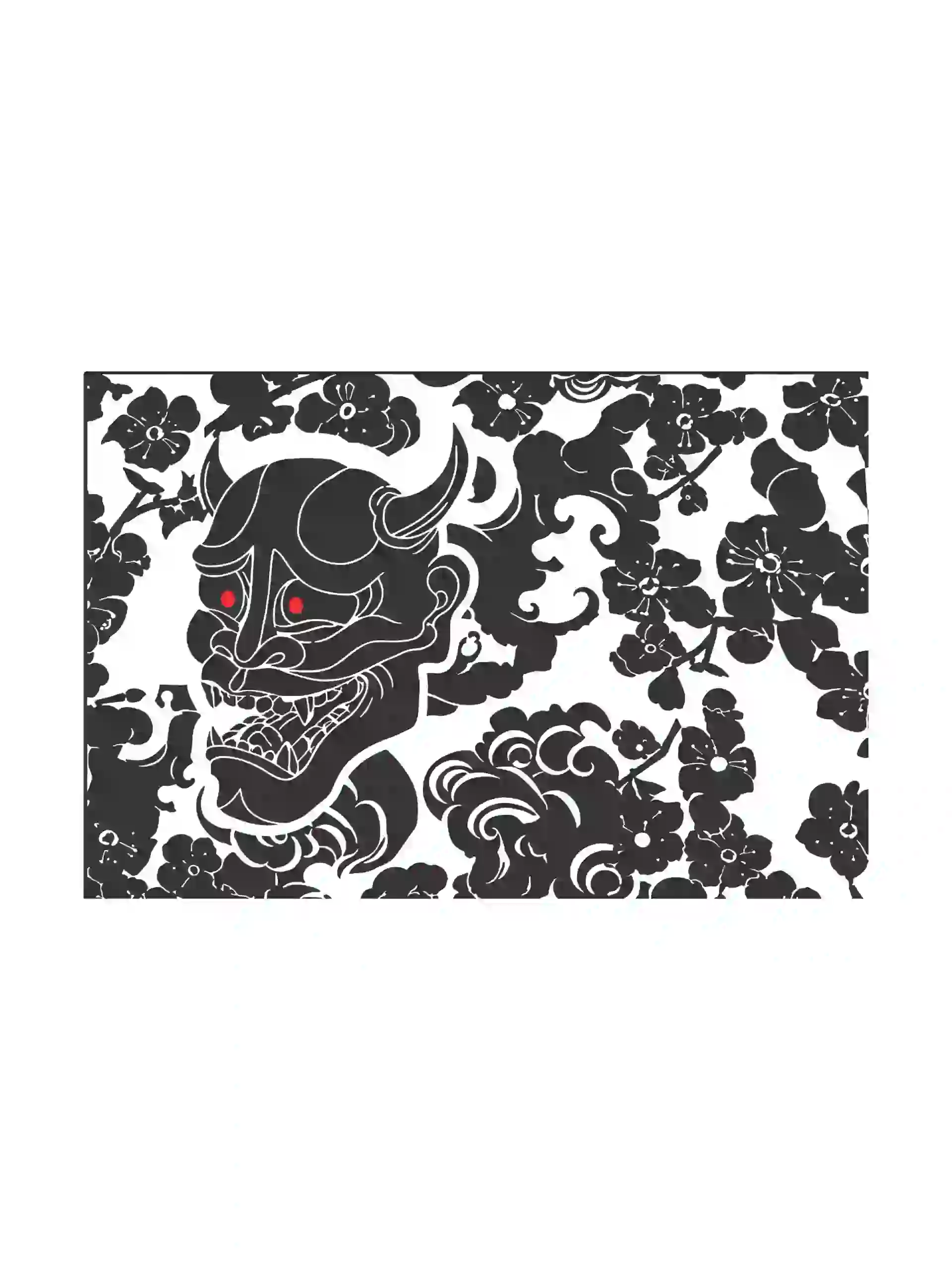 1-1 استیکر شیشه بغل طرح Dragon - Image 1