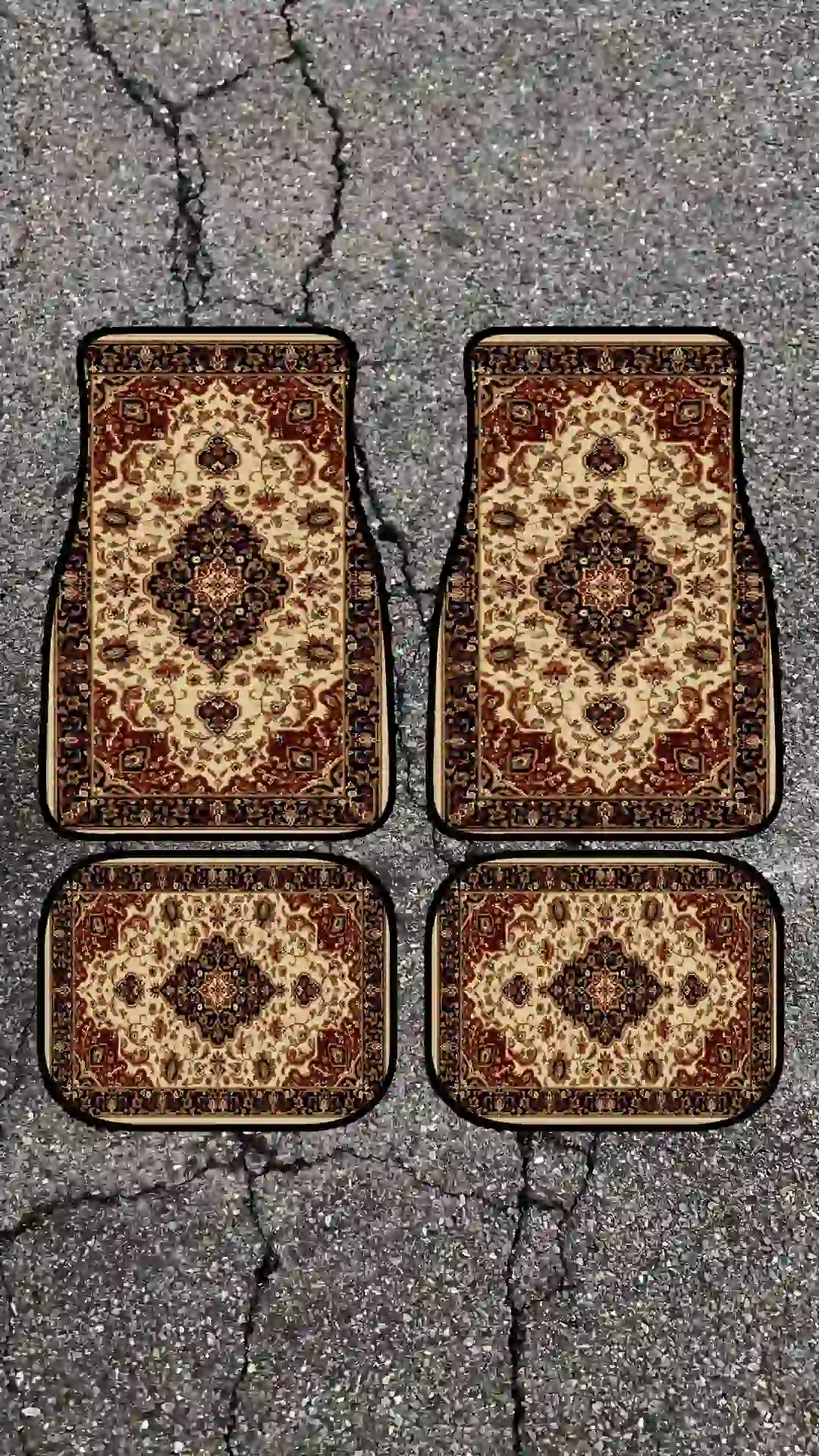 کفپوش طرح فرش کاشان - Image 1