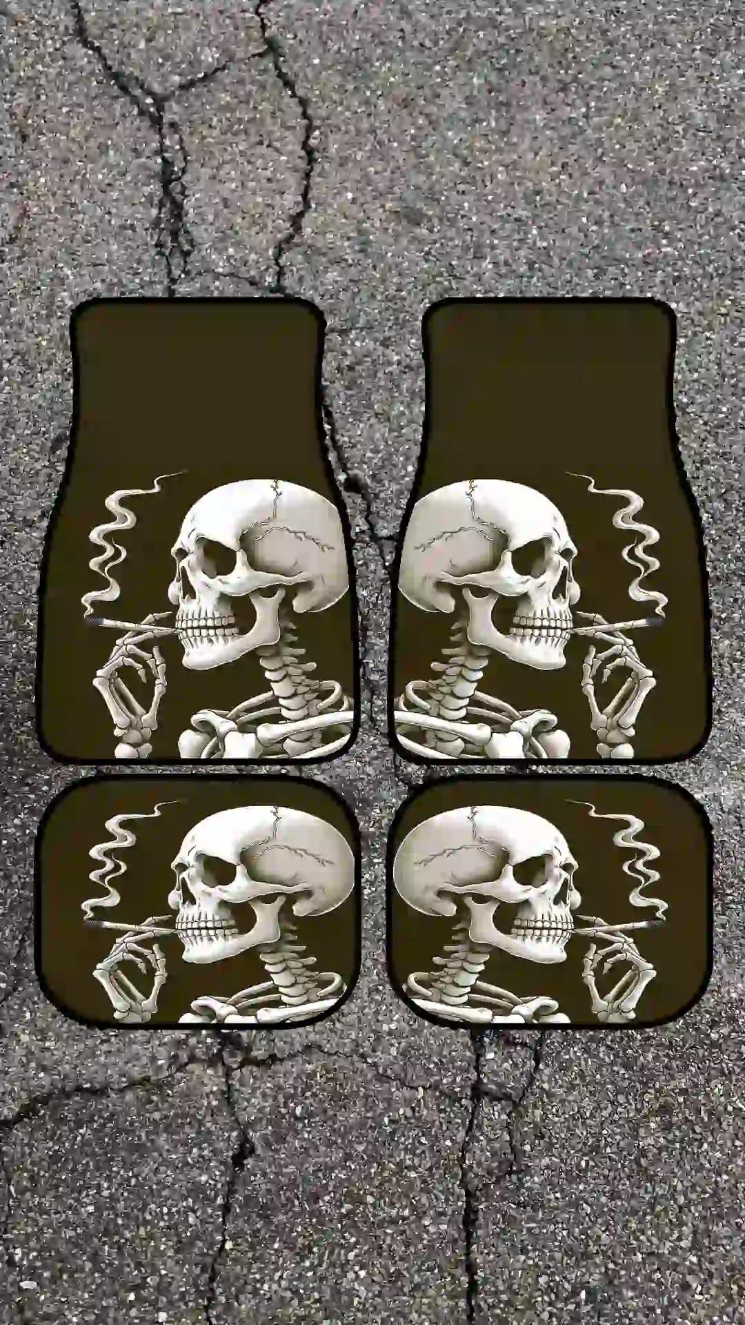 87 کفپوش طرح skeleton - Image 1