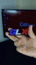 آرم بدنه طرح جی ال ایکس «GLX»