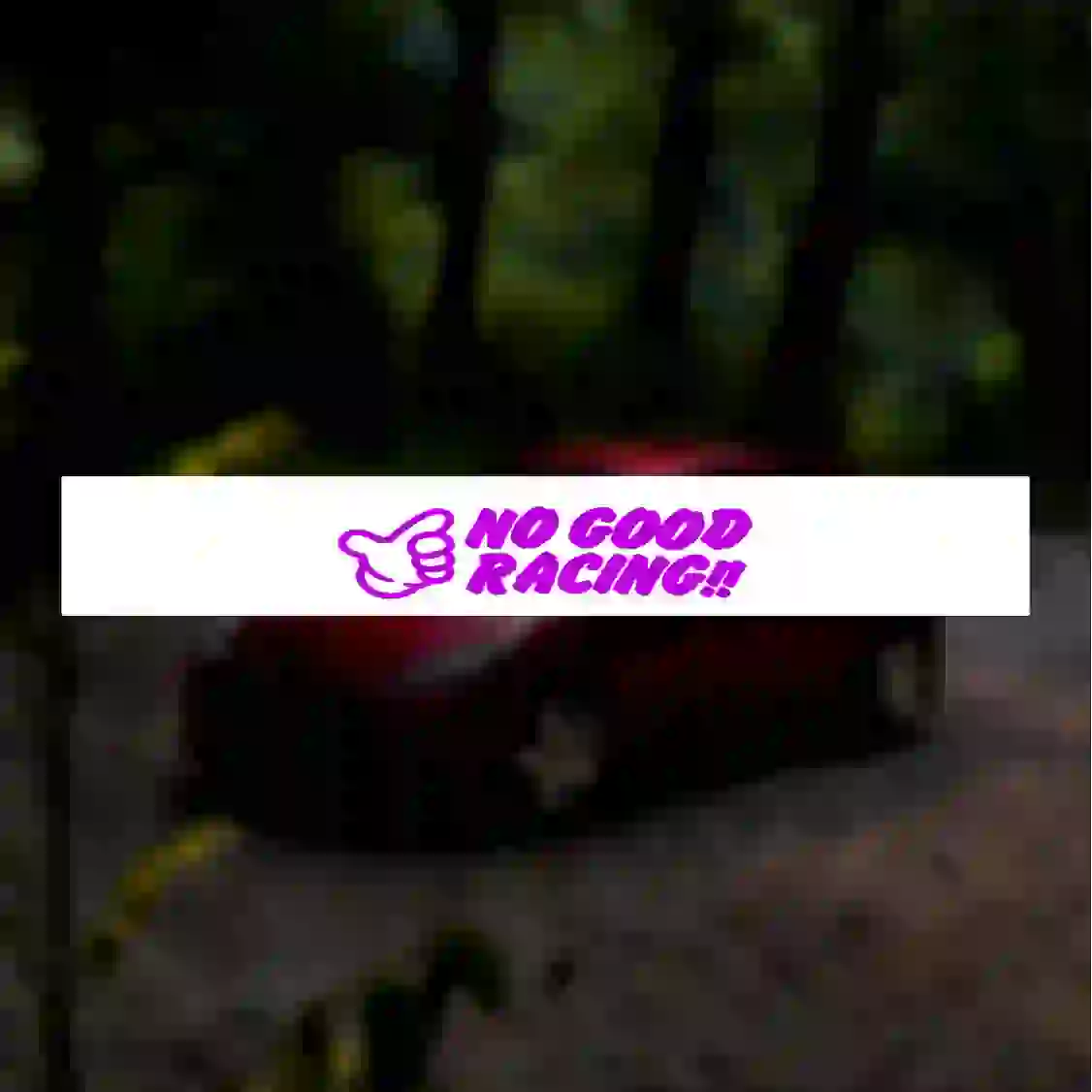 33 ویندشیلد طرح NO GOOD RACING - Image 1